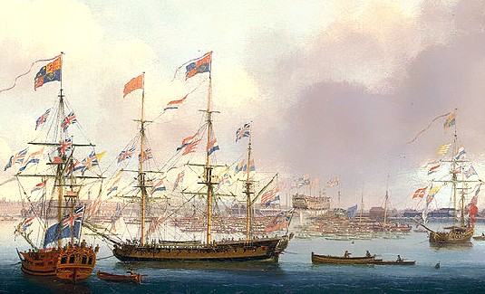 Launch of the HMS Alexander